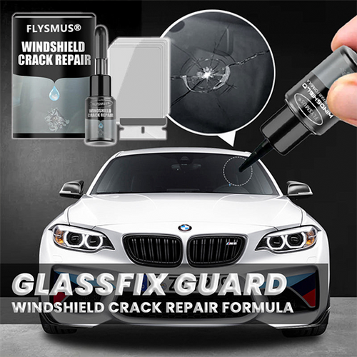 Flysmus® GlassFix Guard: 2024 Windshield Crack Repair Formula