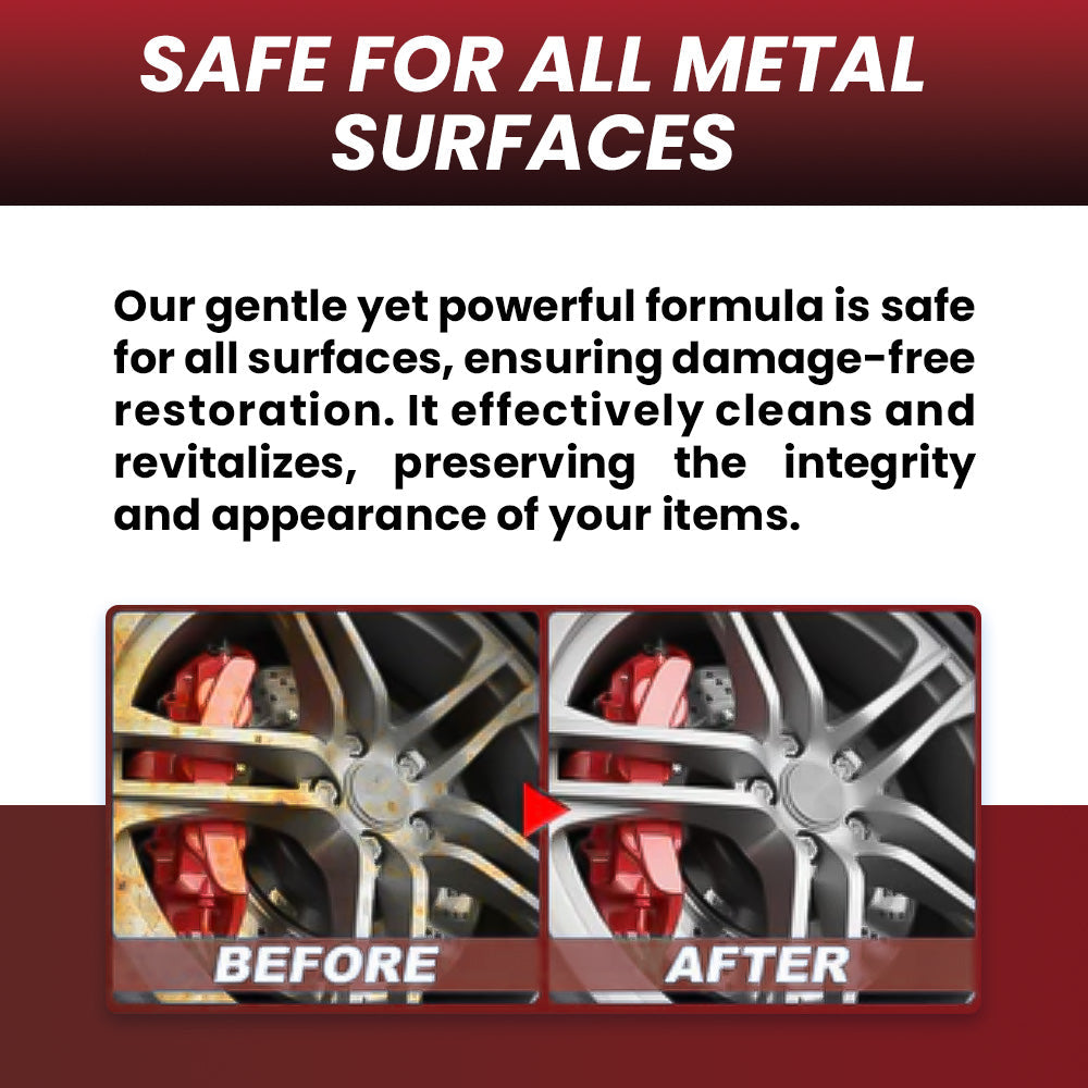 Flysmus® Instant Shine Metal Cleaner and Rust Remover