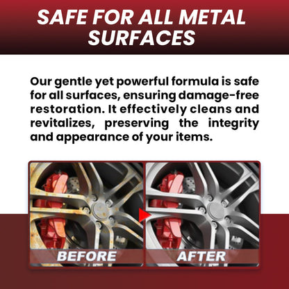 Flysmus® Instant Shine Metal Cleaner and Rust Remover