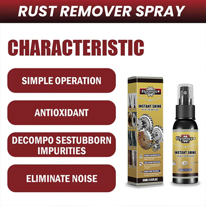 Flysmus® Instant Shine Metal Cleaner and Rust Remover