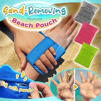 Flysmus® Sand-Removing Beach Pouch