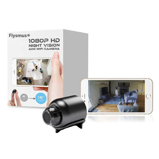 Flysmus® 1080P HD Night Vision Mini WIFI Camera