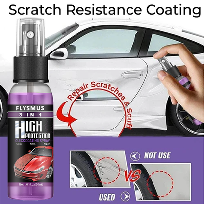 Flysmus® 3 in 1 High Protection Quick Car Coating Spray