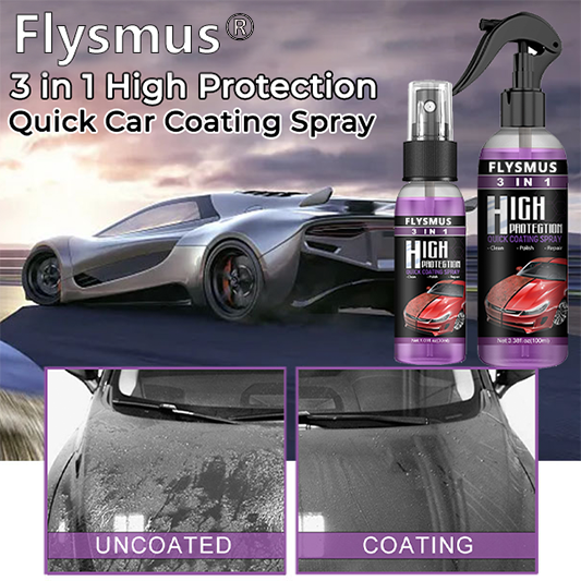 Flysmus® 3 in 1 High Protection Quick Car Coating Spray