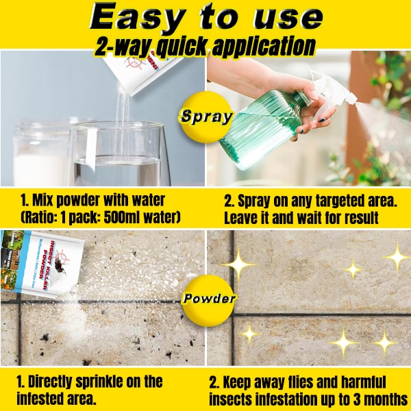 Flysmus® Flies-Away Insect Control Powder