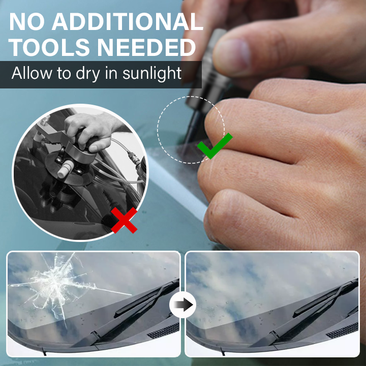 Flysmus® GlassFix Guard: 2024 Windshield Crack Repair Formula