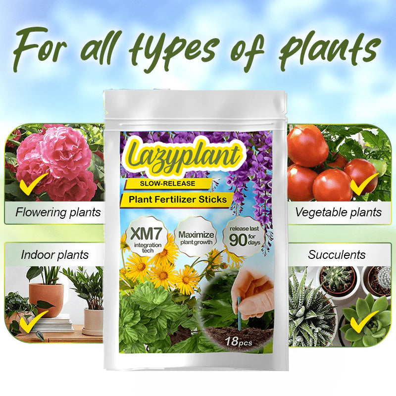 Flysmus® Lazy Plant Food Fertilizer Sticks
