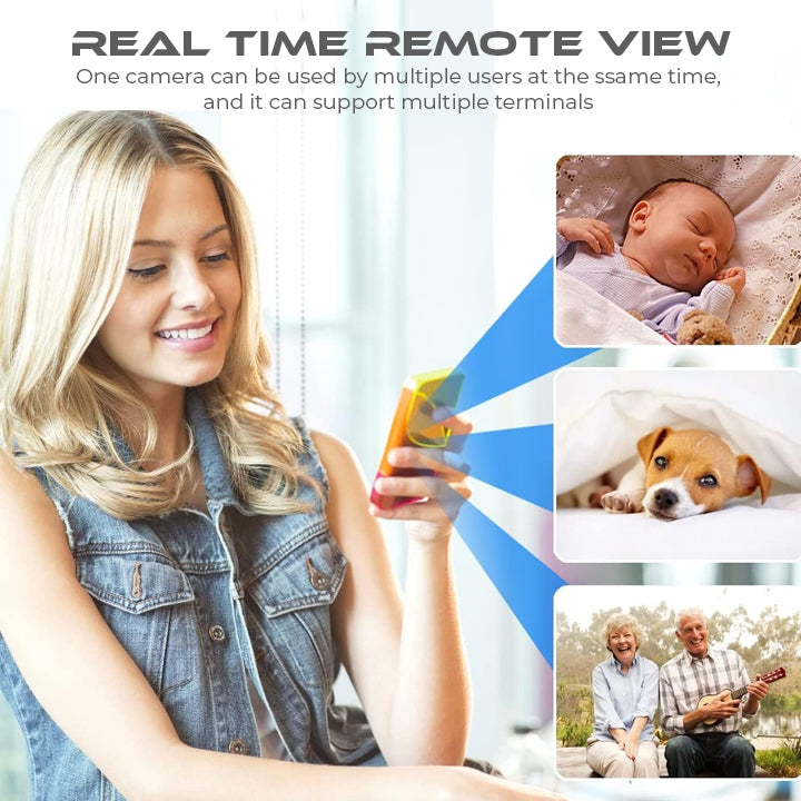 Flysmus® 1080P HD Night Vision Mini WIFI Camera