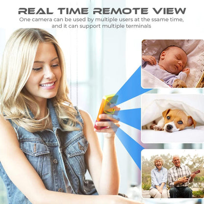 Flysmus® 1080P HD Night Vision Mini WIFI Camera