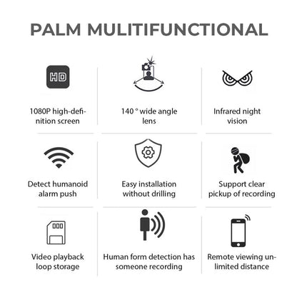 Flysmus® 1080P HD Night Vision Mini WIFI Camera