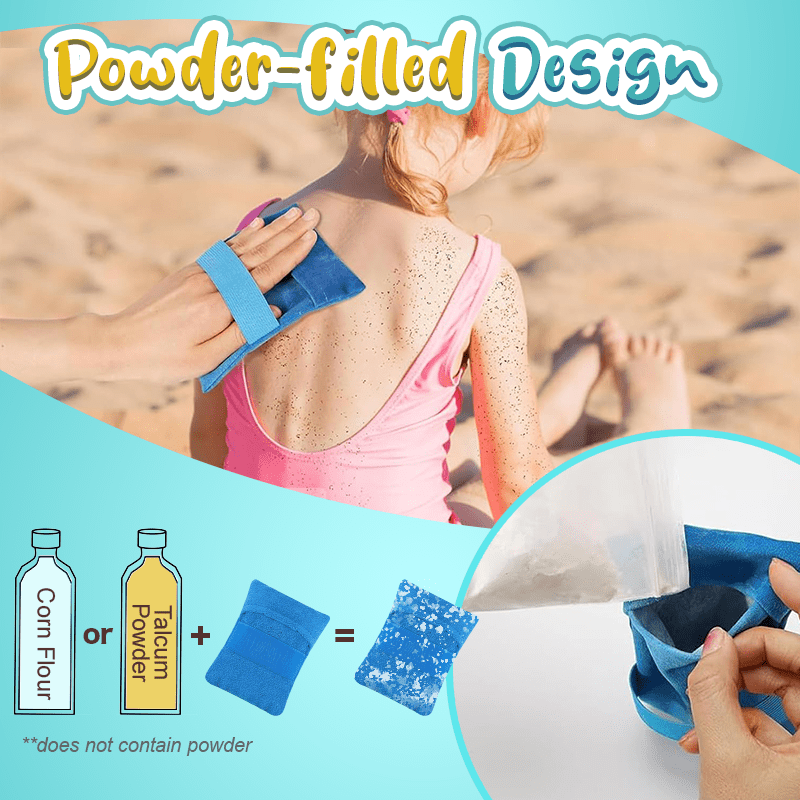 Flysmus® Sand-Removing Beach Pouch